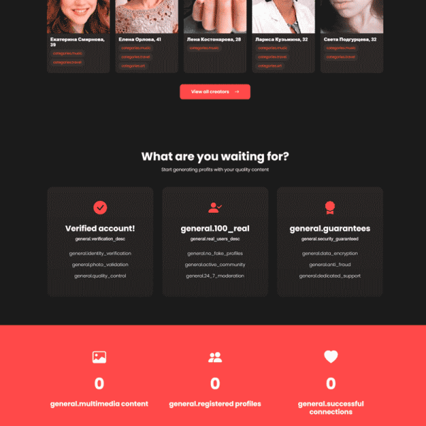 Template for FansOnly MyOnline big